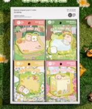 Cat and Pig Sticky Notes